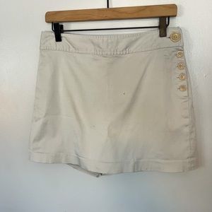 ANN TAYLOR khaki skort